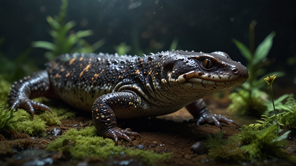 Meet the Giant Salamander An Amphibian from the Depths