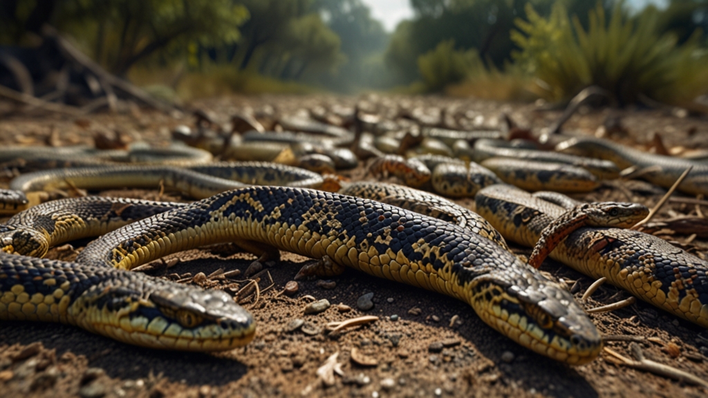 Reptiles on the Move The Great Migration of Snakes and Lizards