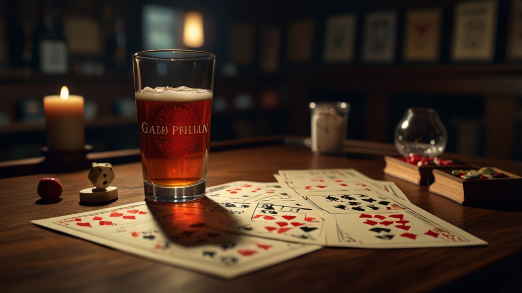 Sips and Riddles A Perfect Pairing for Game Night