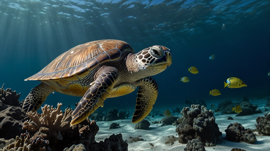 Underwater Wonders The Fascinating Life of Sea Turtles