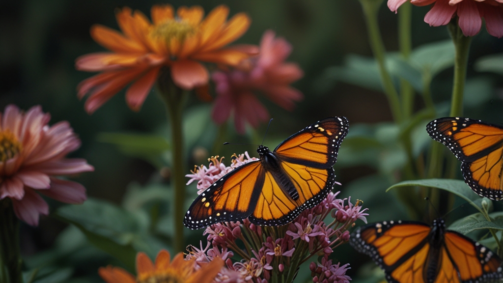 The Journey of the Monarch Following the Path of Incredible Migration