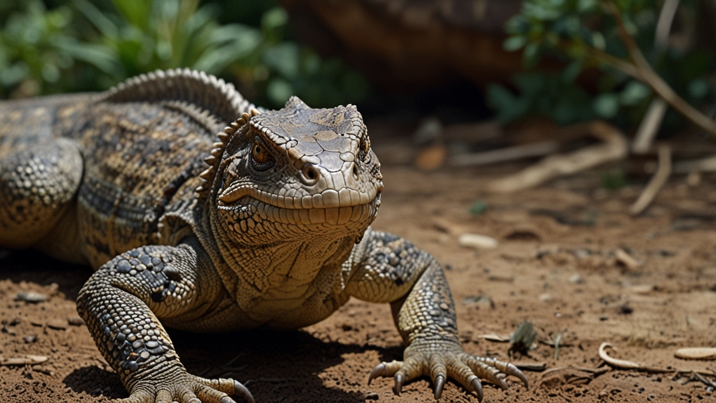 Giant Lizards The Colossal Reptiles That Rule the Earth